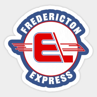 Classic Fredericton Express Hockey 1988 Sticker